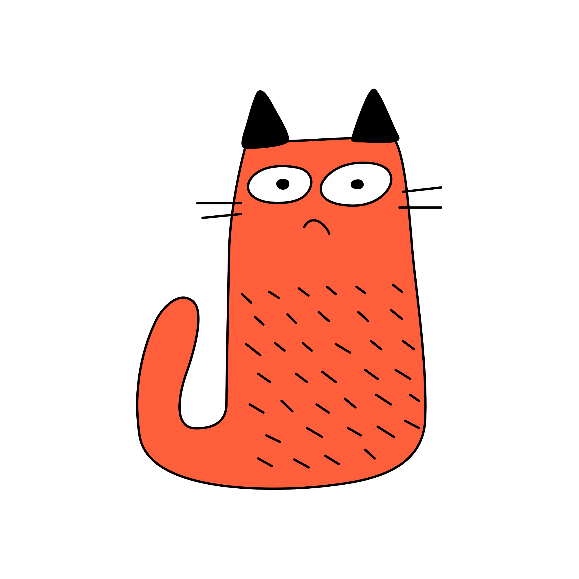Orange Plaincat_filled